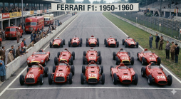 Alle Formel 1 Autos von Ferrari 1950 - 2025. 